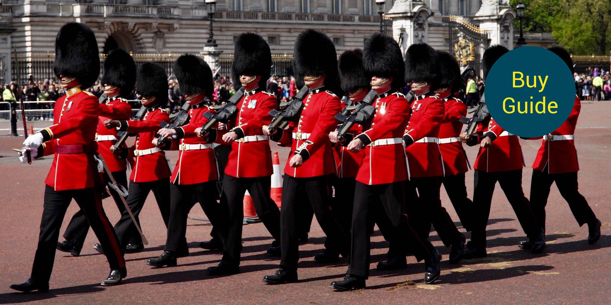 They're changing the guard again at Buckingham Palace after 18 months