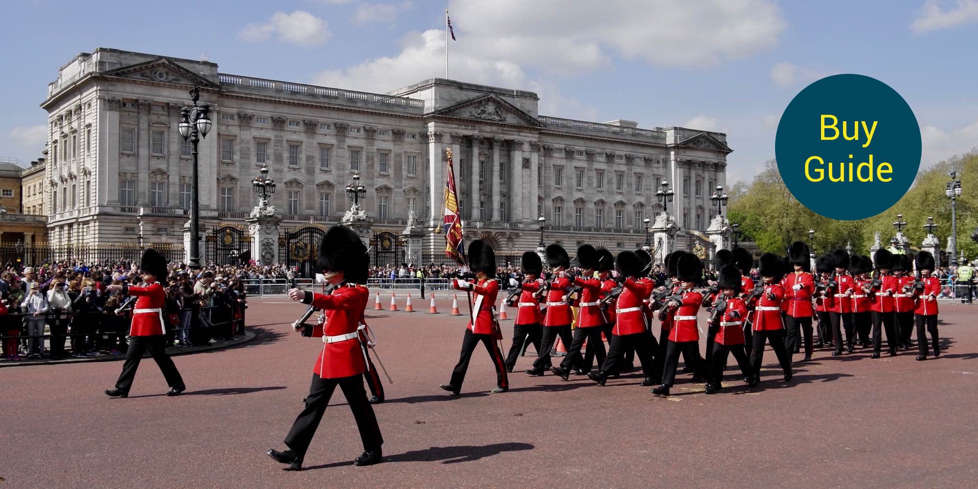 When is Changing the Guard at Buckingham Palace, London